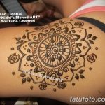 снимка на Mehendi на рамото (къна) от 24.06.2018 №132 - Mehendi на рамото -