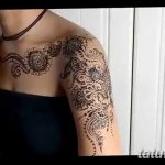 снимка на Mehendi на рамото (къна) от 24.06.2018 №128 - Mehendi на рамото -