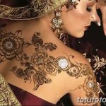 снимка на Mehendi на рамото (къна) от 24.06.2018 №125 - Mehendi на рамото -