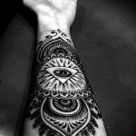 fotó Mehendi -ről az alkaron, 2017.10.28. 002 sz. - Mehendi az alkaron -