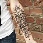 fotó Mehendi -ről az alkaron, 2017.10.28., 004. sz. - Mehendi az alkaron -