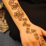 fotó Mehendi -ről az alkaron, 2017.10.28., 009. sz. - Mehendi az alkaron -