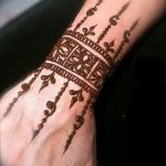 fotó Mehendi -ről az alkaron, kelt 2017.10.28. 078. sz. - Mehendi az alkaron -