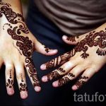 Снимки мехенди на ръцете - Снимка временна татуировка с къна 2197 tatufoto.ru