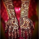 sanfte mehendi auf ihrem Arm - eine temporäre Henna -Tattoo Foto 1198 tatufoto.ru