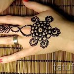 красива мехенди на ръка - снимка на временна татуировка с къна 3209 tatufoto.ru