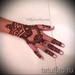гривна мехенди на ръка - снимка на временна татуировка с къна 6259 tatufoto.ru