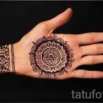 гривна мехенди на ръка - снимка на временна татуировка с къна 10263 tatufoto.ru