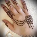 мехенди под ръка у дома - снимка на временна татуировка с къна 2274 tatufoto.ru