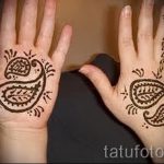 мехенди на ръката за деца - снимка на временна татуировка с къна 4287 tatufoto.ru