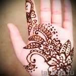 мехенди на ръка за начинаещи - снимка на временна татуировка с къна 9313 tatufoto.ru
