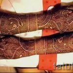 мехенди на ръката до лакътя - снимка на временна татуировка с къна 1314 tatufoto.ru