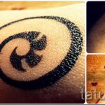 мехенди на ръката на змия - снимка на временна татуировка с къна 3319 tatufoto.ru