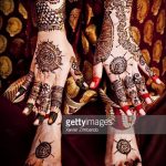 мехенди на ръката и крака - снимка на временна татуировка с къна 1325 tatufoto.ru