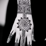 мехенди на рисунките за лека ръка за начинаещи - снимка на временна татуировка с къна 2341 tatufoto.ru