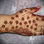 рисунки на мехенди на ръката за начинаещи - снимка на временна татуировка с къна 6345 tatufoto.ru