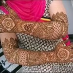 мехенди на ръка за сватба - снимка на временна татуировка с къна 3389 tatufoto.ru