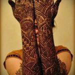 мехенди на ръка за сватба - снимка на временна татуировка с къна 4390 tatufoto.ru