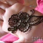 мехенди на детска ръка - снимка на временна татуировка с къна 3409 tatufoto.ru