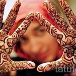 мехенди на ръка снимка за момичета - снимка на временна татуировка с къна 11434 tatufoto.ru