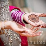 мехенди на ръка снимка за момичета - снимка на временна татуировка с къна 12435 tatufoto.ru