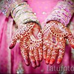 мехенди на ръка с къна - снимка на временна татуировка с къна 4440 tatufoto.ru