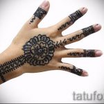 Mehendi auf dem Arm ein Kind - eine temporäre Henna -Tattoo Foto 1021 tatufoto.ru