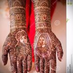 рисуване на мехенди на ръце - снимка на временна татуировка с къна 2474 tatufoto.ru