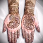 шарки мехенди на ръката - снимка на временна татуировка с къна 1484 tatufoto.ru
