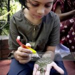 mehendi Henna auf der Hand - eine temporäre Henna -Tattoo Foto 1075 tatufoto.ru