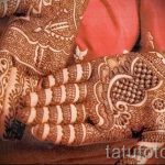 mehendi Muster auf der Hand - eine temporäre Henna -Tattoo Foto 12082 tatufoto.ru