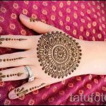 мехенди на ръка снимка за момичета - временна татуировка с къна снимка 3093 tatufoto.ru