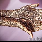 мехенди на ръка снимка снимки - Снимка на временна татуировка с къна 1094 tatufoto.ru