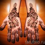 мехенди на ръка за деца - снимка временна татуировка с къна 2107 tatufoto.ru