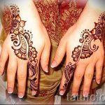 мехенди на ръката си рисунка - снимка временна татуировка с къна 1125 tatufoto.ru