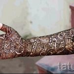 мехенди от дясната ръка - временна татуировка с къна снимка 1136 tatufoto.ru