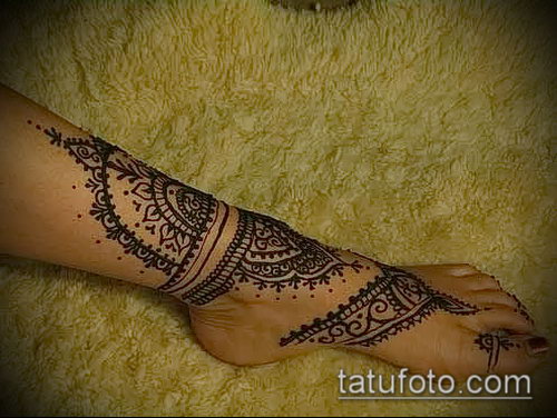 Снимка на Mehendi на глезена - 21072017 - пример - 042 Mehendi на глезените