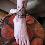 Снимка на Mehendi на глезена - 21072017 - пример - 001 Mehendi на глезените