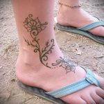 Снимка на Mehendi на глезена - 21072017 - пример - 008 Mehendi на глезените