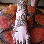 Снимка на Mehendi на глезена - 21072017 - пример - 030 Mehendi на глезените