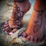 Снимка на Mehendi на глезена - 21072017 - пример - 032 Mehendi на глезените