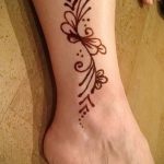 Снимка на Mehendi на глезена - 21072017 - пример - 040 Mehendi на глезените