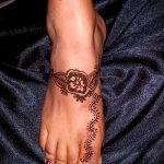 Снимка на Mehendi на глезена - 21072017 - пример - 055 Mehendi на глезените