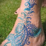 Снимка на Mehendi на глезена - 21072017 - пример - 063 Mehendi на глезените