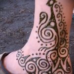Снимка на Mehendi на глезена - 21072017 - пример - 070 Mehendi на глезените