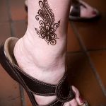 Снимка на Mehendi на глезена - 21072017 - пример - 078 Mehendi на глезените