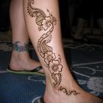 Снимка на Mehendi на глезена - 21072017 - пример - 091 Mehendi на глезените