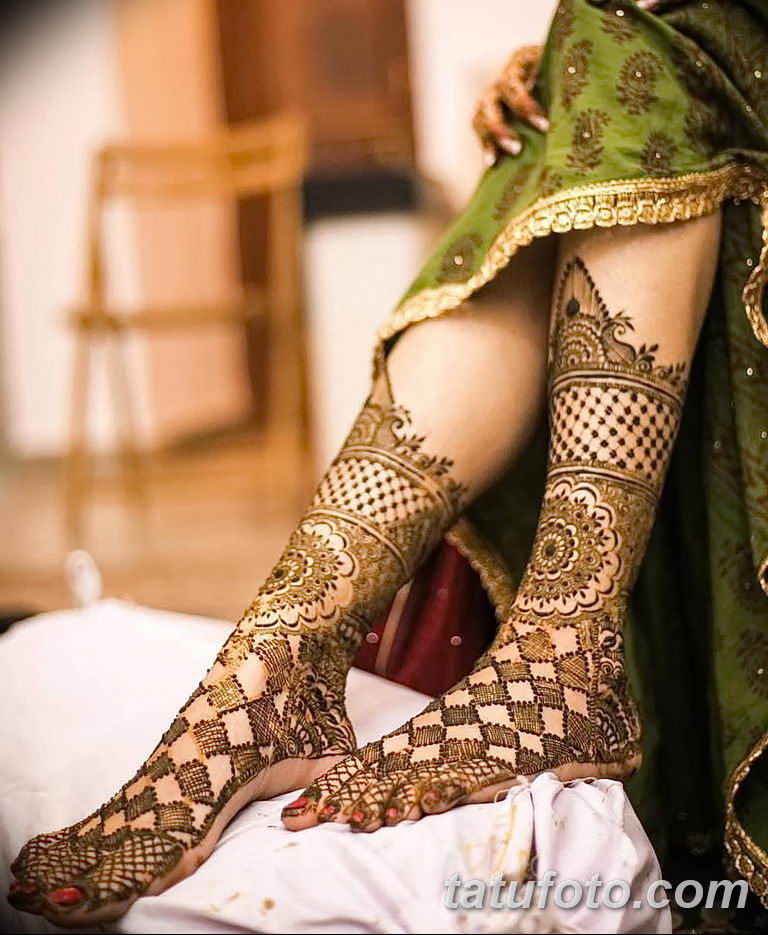 fotó mehendi a lábán 2019.02.13. №147 - fotó mehendi gyalog -
