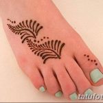 Снимка на Mehendi на стъпалото (рисунки с къна) от 09/08/2018 No 024 - Mehendi foot -