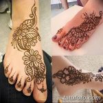 Снимка на Mehendi на стъпалото (рисунки с къна) от 09/08/2018 No 067 - Mehendi foot -